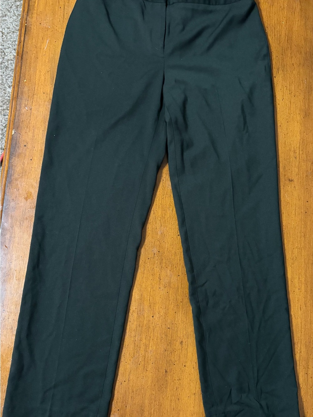 Jones New York Black Straight-Leg Dress Pants